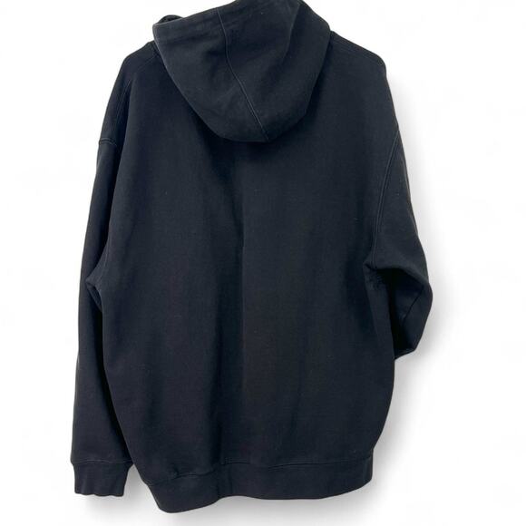 Pro Club Men's L Large Hoodie Sweatshirt Pullover Black Heavy - Picture 6 of 8